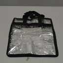 Clear Tote Bag Shoulder Bag, PVC Toiletry Bag Travel Handbag Tote Bag, Metal Zipper Large Capacity Tote Bag