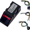 FPM12 Red Light Optical Fingerprint Reader Sensor Module 6 Pins for Arduino Mega2560 UNO R3
