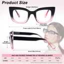 Reading Glasses for Women, 6 Pack Fashion Cat Eye Blue Light Blocking Computer Readers Anti Glare UV Eyeglasses
