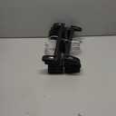 HOUSE DAY Pants & Skirt Hangers - 10 Pack Pants Hangers with Non-Slip Big Clips - Closet Hanger for Shorts, Shirts, Jeans, Slacks, Clothes, Clothing - Durable, Slim & Space Saving, Black - 12 Inch