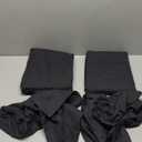 King Size 4 Piece Sheet Set - Comfy Breathable & Cooling Bed Sheets Set - Hotel Luxury Bedding for Women, Men, Kids, Teens, Boys & Girls - Deep Pockets, Ultra-Soft and Wrinkle Free - Oeko-Tex - Black