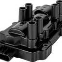 Ignition Coil Pack Fits for 2005 2006 2007 2008 2009 Chevy Equinox Impala Malibu Silverado Uplander Express Monte Carlo GMC Sierra Savana Pontiac Montana G6 Torrent Saturn Relay Vue UF434 C1521