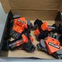 WETOLS Corner Clamp for Woodworking, 90 Degree Right Angle Clamp, Wood Clamps, 4Pcs Adjustable Spring Loaded Woodworking Clamp, Gifts for Dad, Birthday Gifts for Men, Photo Framing, Orange