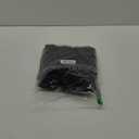 SweatyRocks Women's High Waist Cargo Jeans Flap Pocket Wide Leg Denim Pants (Extra Large, Pure Black)