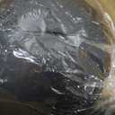 Weysat 4 Pcs Large 8" Fillable Christmas Ornaments, Jumbo Matte, Shiny & Glitter Hanging Ornaments for Outdoor Xmas Tree Decoration, Lawn Yard Holiday Party Decor(Black)