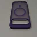 Compatible with Google Pixel 10 Pro XL Case with Magnetic [Compatible with Mag-Safe][Military Grade Drop Protection] Slim Translucent Matte Phone Case with Anti-Fingerprint Tech, Purple