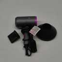 Slopehill - Secador de pelo inico profesional, potente secador de 1800 W de bajo ruido y secado rpido, con 2 boquillas concentradoras y 1 difusor, ideal para el hogar, viajes y peluquera (Gris)