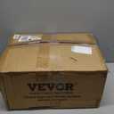 VEVOR Stretch Spandex Folding Chair Covers, Universal Fitted Chair Cover with Chair Sashes, Removable Washable Protective Slipcovers, for Wedding, Holiday, Banquet, Party, Dining (50 Set Gold & White)