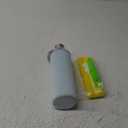 Glass Water Bottles 32 oz, LOOFORE 1 liter Glass Drinking Bottles with Lids, Large Reusable Borosilicate Glass Water Bottle for School Home Office Travel Sport Yoga Gym, 1 Pack (Light Blue, 32 Ounces)