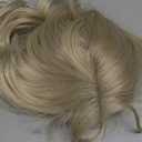 YaissmyLu Medium Length blonde Wavy Wigs for Women 18 Inch Middle Part Wavy blond Wig Natural Looking Synthetic Heat Resistant Fiber Wig for Daily Party Use (18 inch)