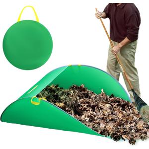 UQM Leaf Collector, Portable Pop Up Leaf Bags, Foldable Leaf Pick Up Tools Patent Number D1005635, Reusable Yard Garden Bags for Leaves Lawn Trash (Green) UQM Leaf Collector, Portable Pop Up Leaf Bags, Foldable Leaf Pick Up Tools Patent Number D1005635, Reusable Yard Garden Bags for Leaves Lawn Trash (Green)