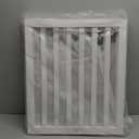 Dog Gate Wooden Freestanding Pet Gate3 Panel 23.6" Height White Indoor Dog Fences,House Gate for Doorways & Stairs