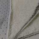 OLANLY 5x8 Machine Washable Large Area Rugs for Living Room, Bedroom, Soft Fluffy Shaggy Bedside Rug, Indoor Floor Carpet for Kids Girls and Boys, Dorms, Nursery, Home Decor Aesthetic, Ivory