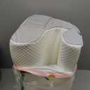 Wedge Pillow for Sleeping - Orthopedic Bed Wedge Pillow for Post-Surgery Recovery, Acid Reflux & Snoring Relief - Memory Foam Back Support Pillow for Sitting Up in Bed, Headboard Cushion - White