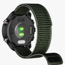 ISABAKE 20mm Hook & Loop Watch Band for Garmin Venu/Venu 2 Plus/Venu Sq/Venu Sq 2/ Vivoactive 3 Watch Band, Quick Dry Nylon Replacement Strap for Forerunner 245/645, Vivoactive HR, Approach S40/S42 Pack of 2