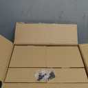 6 Pack Matte Black Door Handles, Keyless Interior Door Knobs, Privacy Door Lever Locksets for Bedroom Bathroom, Heavy Duty Square Door Lock (2.0lb), Reversible for Left&Right Handled Doors