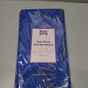 HOUSE OF PARTY Graduation Tablecloth 3PCS | 54"x108" Blue Congrats Grad Tablecloths | Grad Tablecloth Class of 2025 | Party Table Cover Fireworks Design for Table Decorations