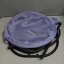 Cat Hammock Bed with Mesh Basket Durable Washable Design for Elevated Indoor Lounging (Purple)