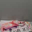 Fairy Themed Baby Shower Backdrop Blush Pink Floral A Little Fairy is on Her Way Wonderland Photography Background for Girl Princess Party Decoration Supplies Banner Photo Booth Props 7x5ft