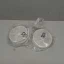 Amazon Basics Filters for 3L Pet Water Fountain, Pack of 6, White