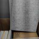 TroyStudio 20Pcs Acoustic Panels, 12 x 12 x 0.32 Inches Polyester Felt Wall Covering Tiles Sound Absorbing Panel, Decorative Padding Reverb Echo Dampening Boards for Door Music Recording Home Studio (Silver Gray, 0.32 Thickness)