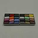 Sewing Thread-24 Spools of Polyester Thread for Sewing Machine for Beginners, Hand Stitching & Quilting-1000 yds Each in 22 Colors+Bonus Black & White (Multicolor)