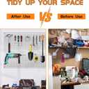 Onsski Pegboard Hooks for Hanging (25, 6in Cap)