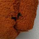 Bedsure Fuzzy Sherpa Faux Fur Twin Blanket Burnt Orange Cozy Gifts for Women Men, Soft Fleece Plush Warm Minky Thick Blanket Twin Size for Bed, Room Decor Dorm Essentials Orange Decor Gifts, 60x80