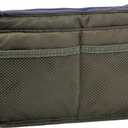 Vercord Purse Organizer Insert for Handbags Bag Organizers Inside Tote Pocketbook Women Nurse Nylon 13 Pockets Army Green Large
