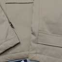 IZOD Men's Work Jacket with Codruroy Collar, Sand, Large