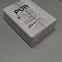 PUR PLUS Vertical Faucet Mount Water Filtration System, Lead-Reducing Filter, Great-Tasting Water, Easy Install, Lasts 100 Gallons, Compatible with Sinks with External Aerators, Chrome