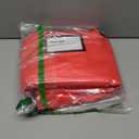 Wreath Storage Container - Canvas Sack with Handles Holds 36-Inch Artificial Wreaths with Interior Compartment for Ornaments by Elf Stor (Red)