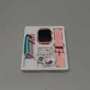 4G Kids Smart Watch GPS Tracker, Smartwatch for Kid with Video Calling, Voice Chat, Class Mode, SOS , Pedometer, Alarm, Games, SIM Card HD Touch Screen Phone Watch Gift for 412 Girls Boys, Pink