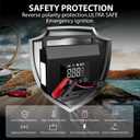 Jump Starter with Air Compressor, 4000A Car Battery Jump Starter(ALL Gas/8.0L Diesel) with 150PSI Tire Inflator 12V Car Battery Jump Power, 15000mAh PowerBank With LED Light, with Type-C Quick Charge.
