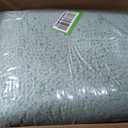 Muddy Mat® | Super Absorbent Door Mat Indoor, Microfiber Quick Dry Chenille Entryway Rug, Non-Slip Front Door Mat, Indoor Mats for Entryway, Machine Washable Pet Rug, Seafoam Green 48"x72"
