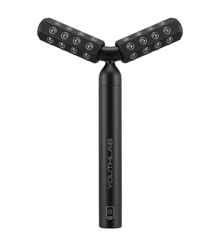 Facial Massaging Beauty Roller - Facial Massager with 48 Stones