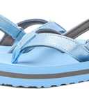 INMINPIN Toddler Boys Girls Flip Flops Comfortable Cushion Mat Summer Beach Pool Sandals Little Kids Non Slip Slide Sandal with Backstrap