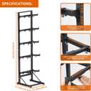 RC Car Stand, Metal RC Storage Rack, 5 Tier Model Car Display Stand for RC Car Crawler Trucks, Adjust Shelf for 1/6 1/10 1/12 1/24 1/18 FCX10 FCX24 FCX18 SCX24 SCX18 SCX10 Scale Cars Trucks