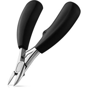 BEZOX Straight Toenail Clippers for Ingrown Toenail Prevention, Podiatrist Ingrown Nail Clippers for Thick Toenails, Ergonomic Finger Nail Clippers for Adults, Seniors, Men and Women