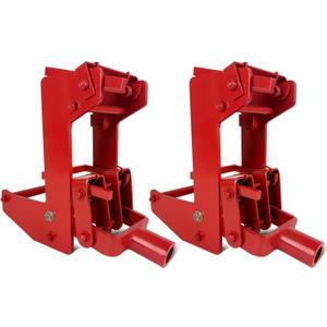 2pcs Portable Wall Jacks for Framing, 1000lbs Capacity Heavty Duty, Fits 1-1/2"x3-1/2 Fir Poles & 1" OD Steel Pipe, Malleable Casting Iron Wall Jack for Lifting Wall Beams