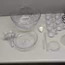Nostalgia LPF230 3-Tier Lighted Party Fountain, Holds 1.5 Gallons, LED Lighted Base, Includes 8 Reusable Cups