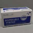 1ml/cc 31G Syringe 5/16" (8mm) Needle, Disposable Individual Package Pack of 100
