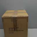 ARNIS Modern Planter Pots, Set of 2 Large Planters with Stand, Decorative Planters, Metal Pots with Drainage Holes for Living Room, Office, Garden or Balcony, 10.5 &12.25 Inch, Matte White