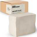 Old Potters Premium Air Dry Clay, White, 10 lbs, All Natural Modeling Clay. Ideal for Beginners and Advanced Sculptors.