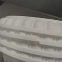 Zhehao 4 Pcs Plastic Urn Planters 12 x 10 Inch Urn Planters for Outdoor