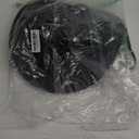 thuizen Classic Rolled Western Cowboy Hat (One Size, Black)