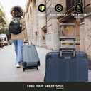 Kenneth Cole REACTION Out of Bounds Lightweight Hardshell 4-Wheel Spinner Luggage, Naval, 28-Inch Checked