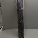 Charcoal 5 ft HalfRound Fiberglass Hearth Rug  Fireproof 1000F Protection, NFPA Class1 Certified, 50% Thicker, NonSlip Vinyl Backing  Indoor/Outdoor Fireplace