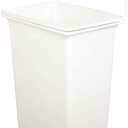 Knape & Vogt KV Door Mounted Waste Bin for Vanity 9qt White
