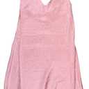 INTIMO Women's Silk Robe Tie Front Knee Length 3/4 Length Sleeve Sleepwear Loungewear (XX-Large)